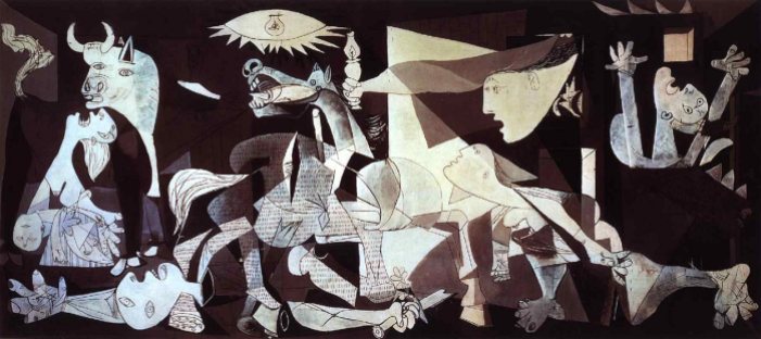 "Guernica" by Pablo Picasso at the Museo de Arte Reina Sofía
