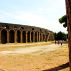 The amphitheatre of Pompeii